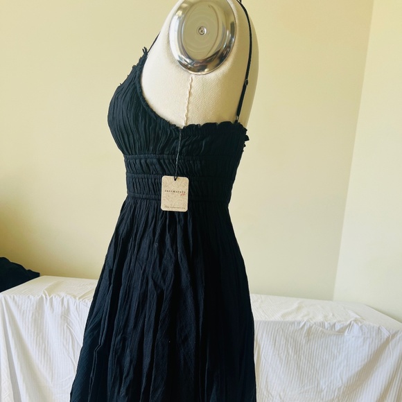 Black Short Layered Cami Dress (Free People) - Picture 6 of 10